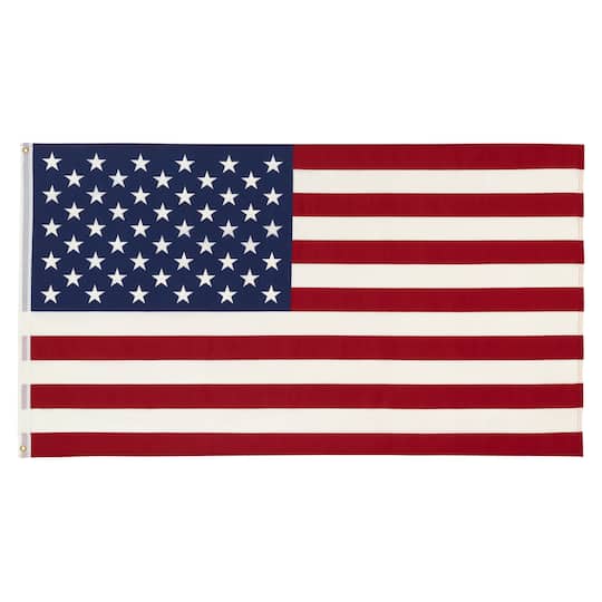 Valley Forge® Printed Polycotton United States Flag in Red/White/Blue | 3 x 5 ft | Michaels®